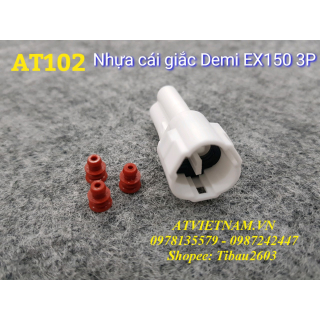Nhựa Cái 3 Lỗ Demi Exciter 3P  - AT102 ( Bịch 10 cái)